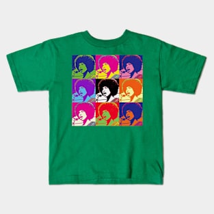 Angela Davis - Superstar Rebel Kids T-Shirt